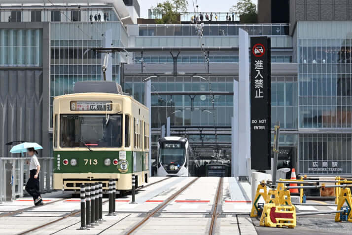 広島電鉄の路面電車