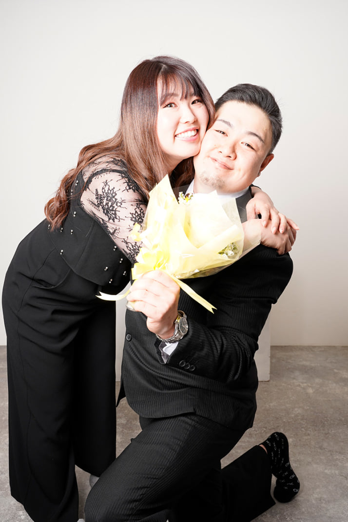 石井原翔平さん、小寺香穂さん9