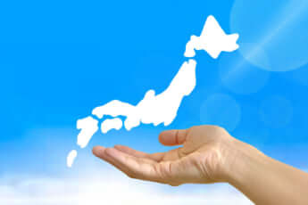 日本地図イメージ