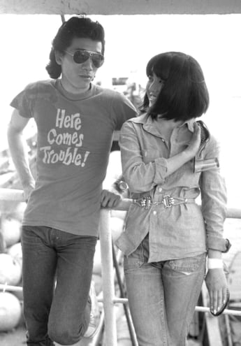 宇崎竜童、桃井かおり