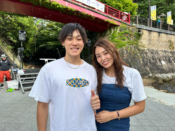 井野竜佳さん、増田葵さん