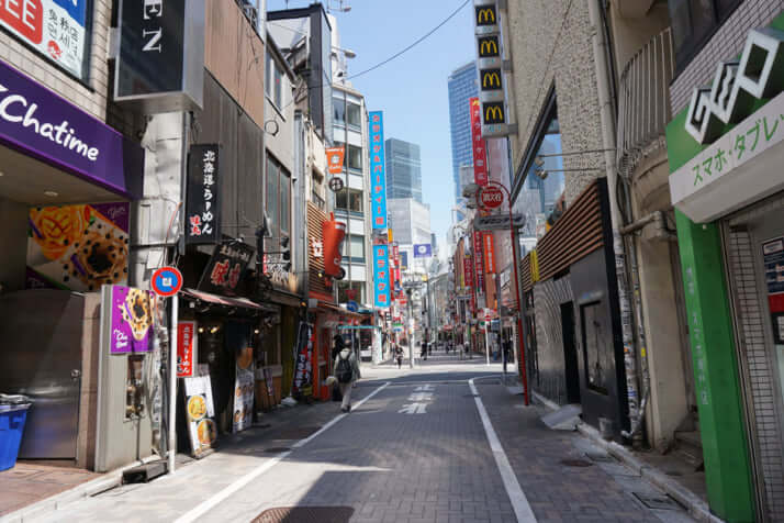 渋谷センター街イメージ