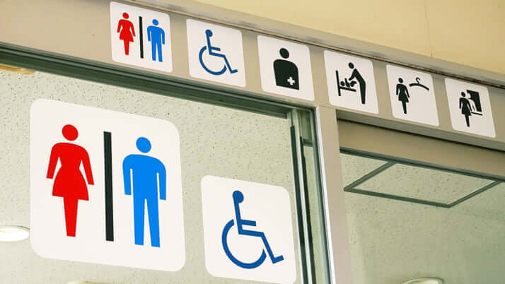 トイレ案内イメージ