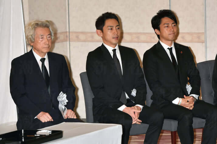 小泉純一郎、小泉孝太郎、小泉進次郎