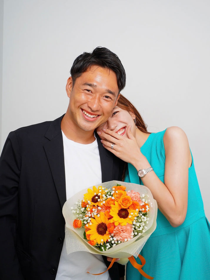 谷内田哲平、佐藤由菜さん1