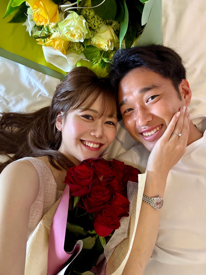 谷内田哲平、佐藤由菜さん3