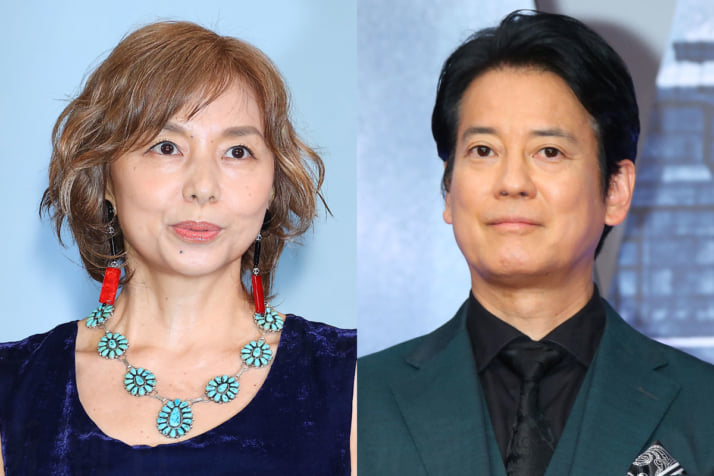 山口智子、唐沢寿明