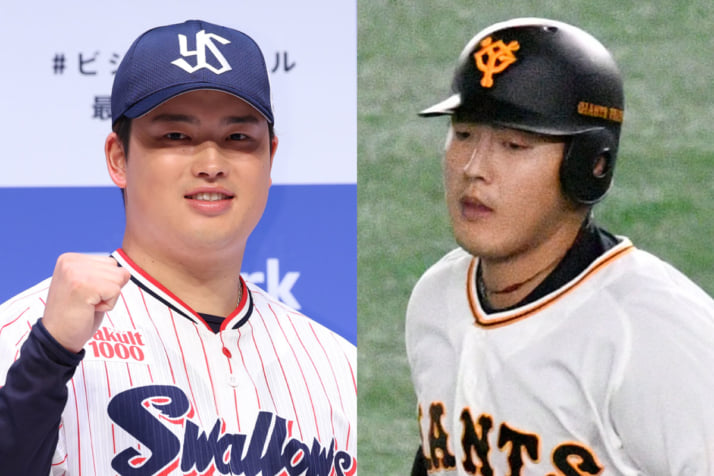 村上宗隆、岡本和真