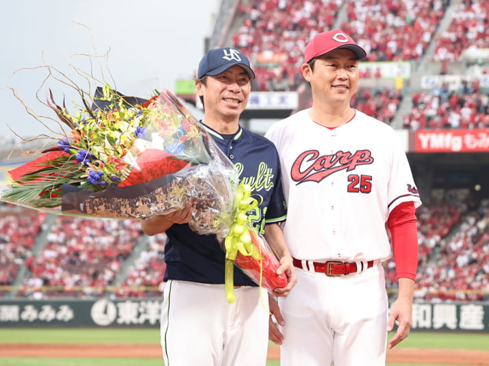 高津臣吾、新井貴浩