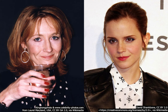 J・K・ローリング、エマ・ワトソン