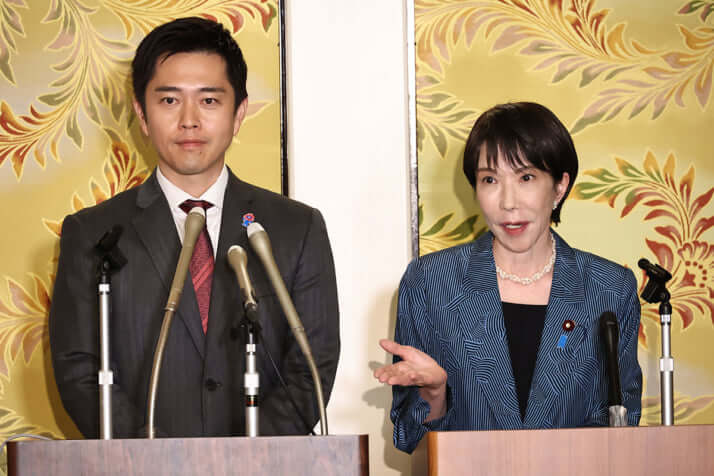 吉村洋文、高市早苗