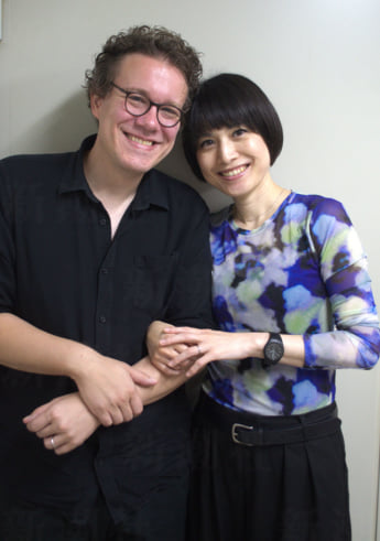 ヤクブ・チズマロヴィッチさん、川﨑翔子さん