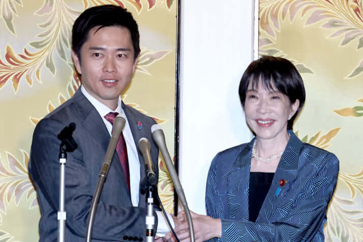 吉村洋文、高市早苗