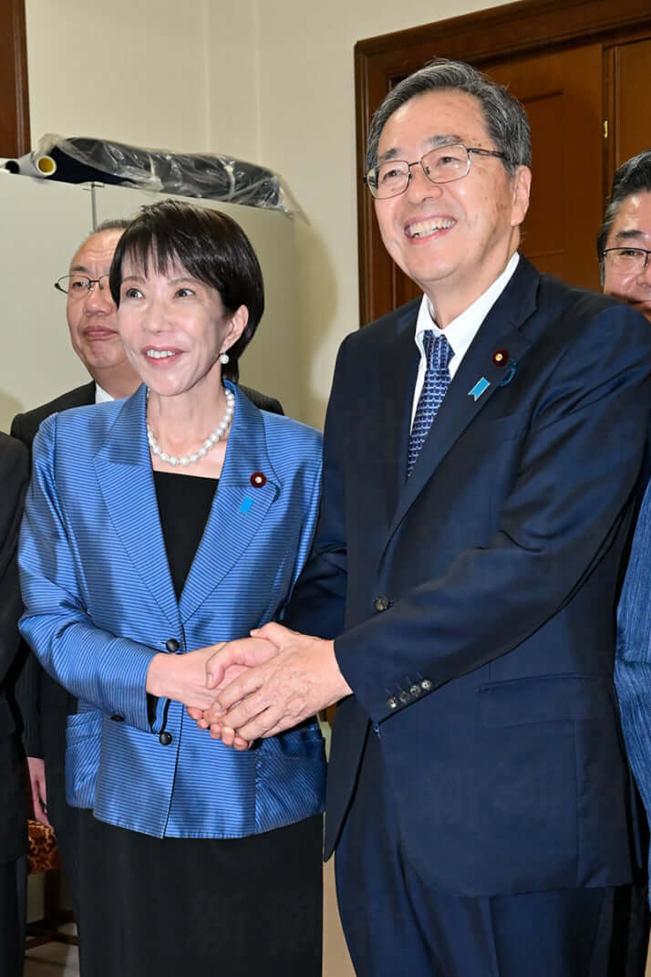 高市早苗、斉藤鉄夫