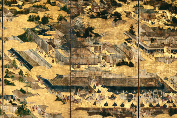 洛中洛外図屏風（二条城）