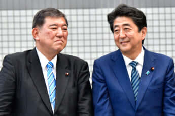 安倍晋三、石破茂