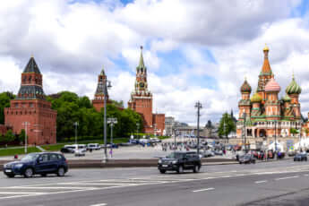 モスクワ「赤の広場」