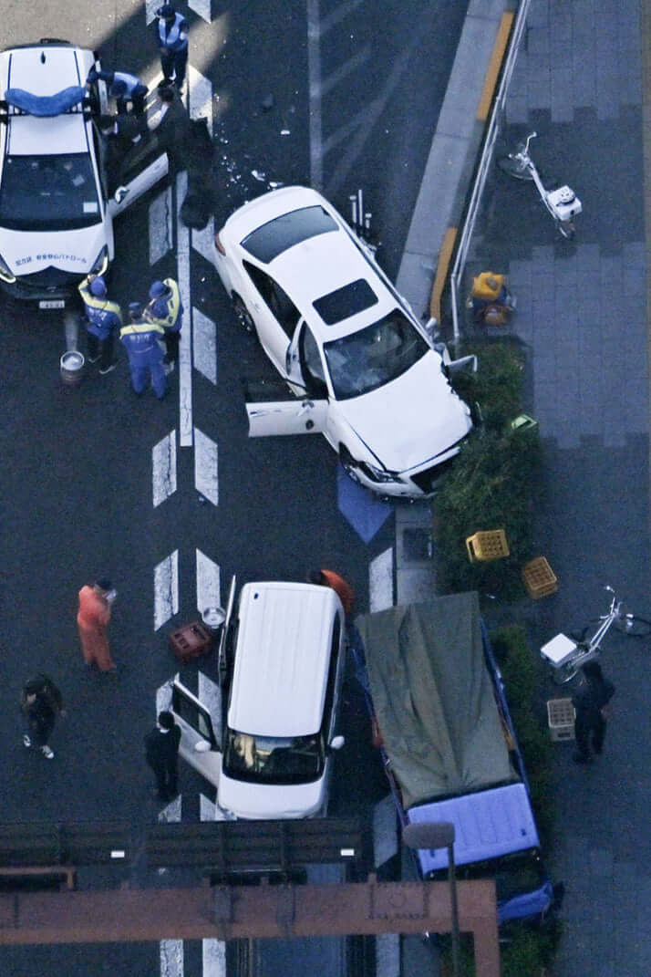 足立区ひき逃げ・事故現場