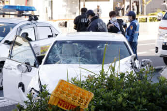 足立区ひき逃げ・事故現場