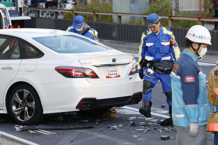 足立区ひき逃げ・事故現場