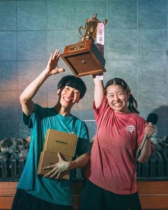 鮭山未菜美さん、のこのこ窪田さん