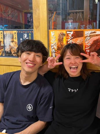 鮭山未菜美さん、のこのこ窪田さん