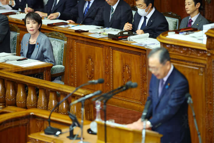 高市早苗、斉藤鉄夫