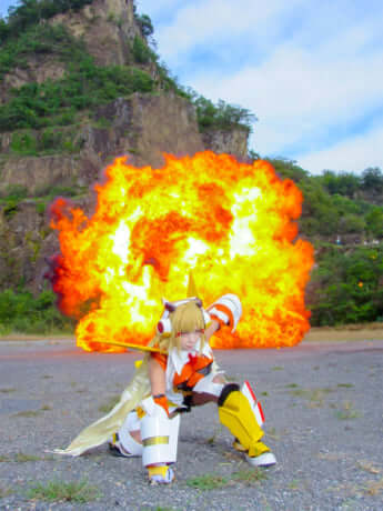 コスプレイヤーのさくら