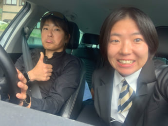 五味田奈穂さん、蠣崎藍道さん