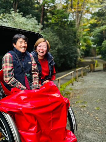 五味田奈穂さん、蠣崎藍道さん