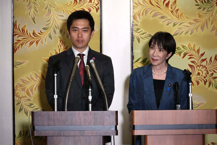 高市早苗、吉村洋文