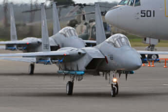 航空自衛隊の戦闘機「F-15」