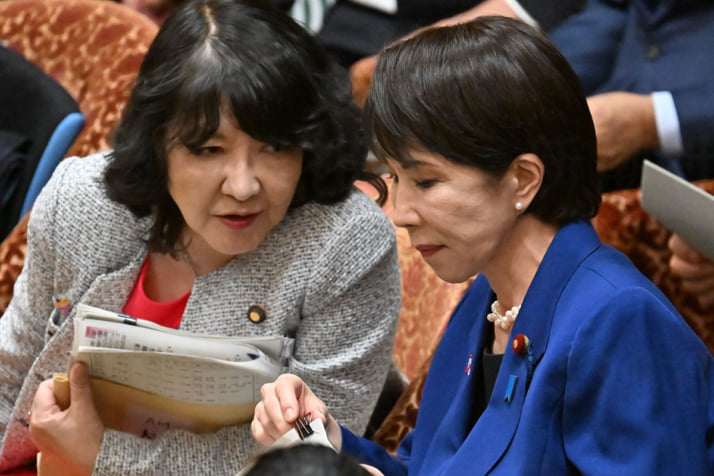 片山さつき、高市早苗