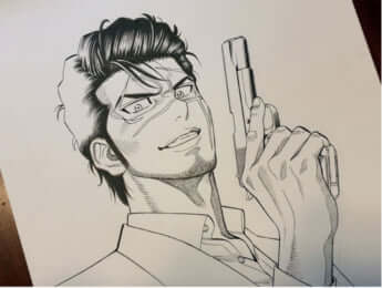 「ゴールデン・ガイ」1巻の表紙絵