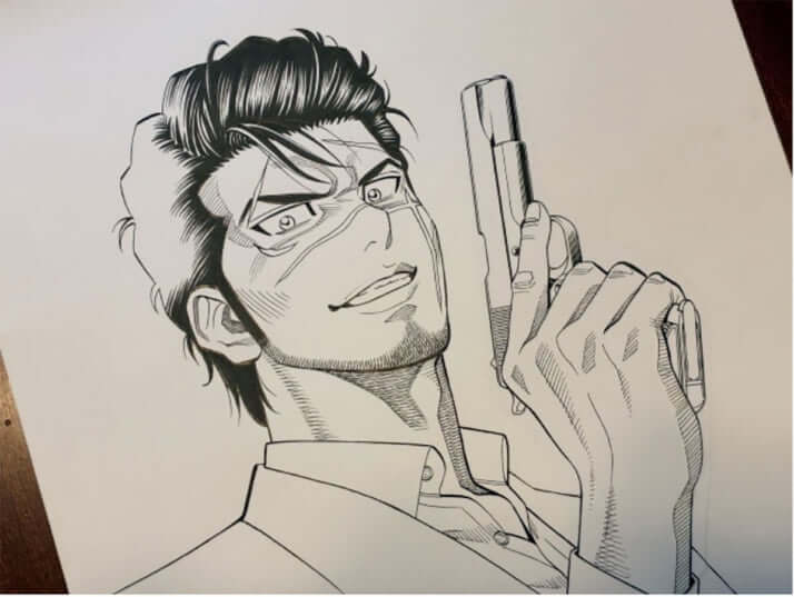 「ゴールデン・ガイ」1巻の表紙絵