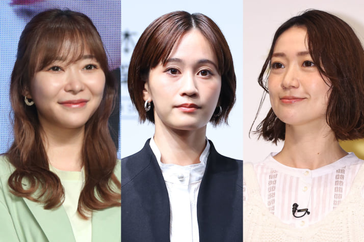 指原莉乃、前田敦子、大島優子