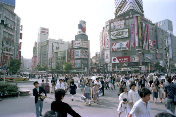 渋谷スクランブル交差点