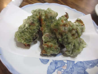 ちくわの磯辺揚げ