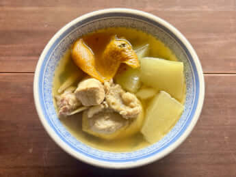 みかんの皮_0_スープ