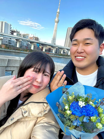 小賀坂友哉さん、春日なな子さん