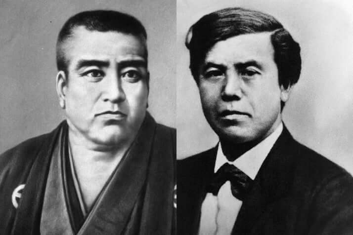 西郷隆盛（薩摩）と木戸孝允（長州）