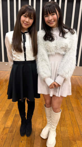 宮内桃子、百川晴香