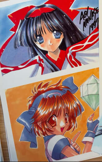 七瀬葵の画集やイラスト