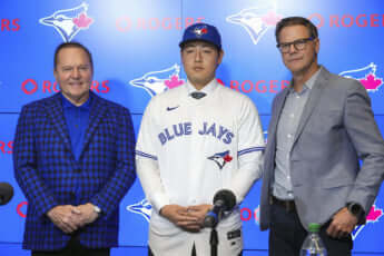 岡本和真、スコット・ボラス、アトキンスGM