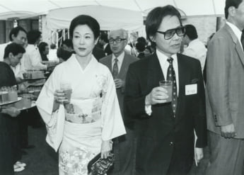 若尾文子、黒川紀章