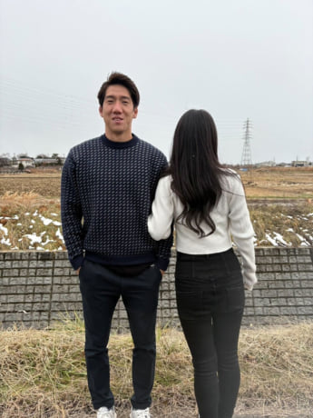 杉井颯さん、M菜さん