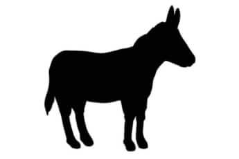 寓話「ロバを売りに行く親子」