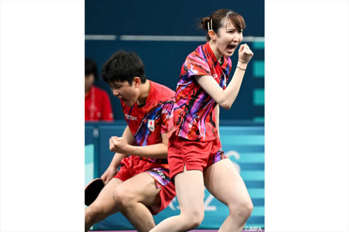 張本智和、早田ひな