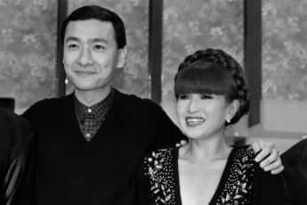 久米宏、黒柳徹子1