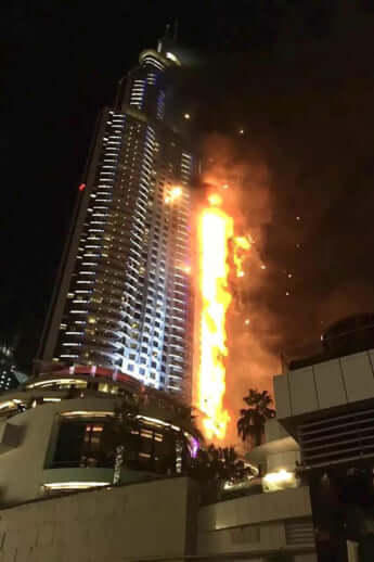 ホテル火災イメージ